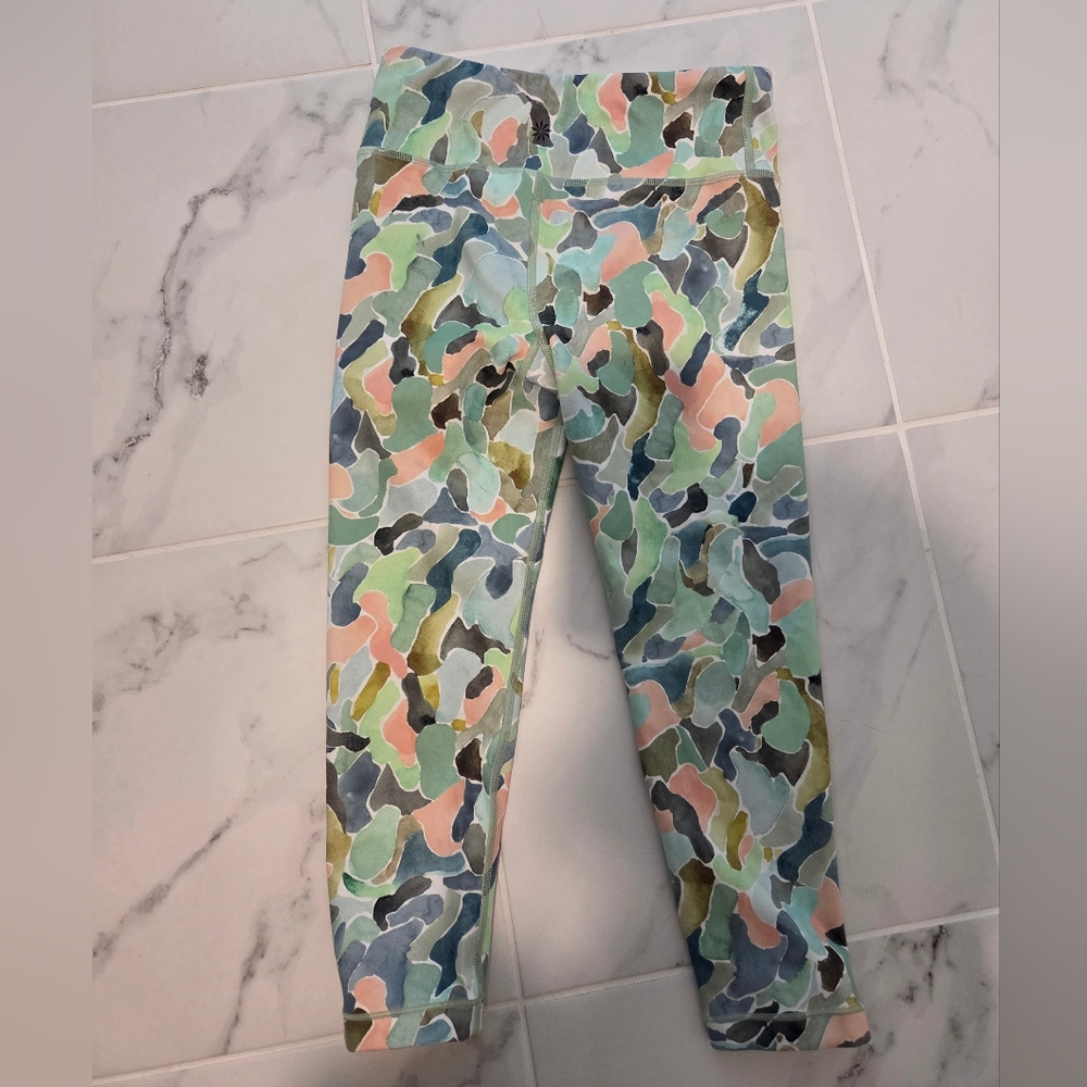 Athleta Girls Leggings - Camo Size 12/large
